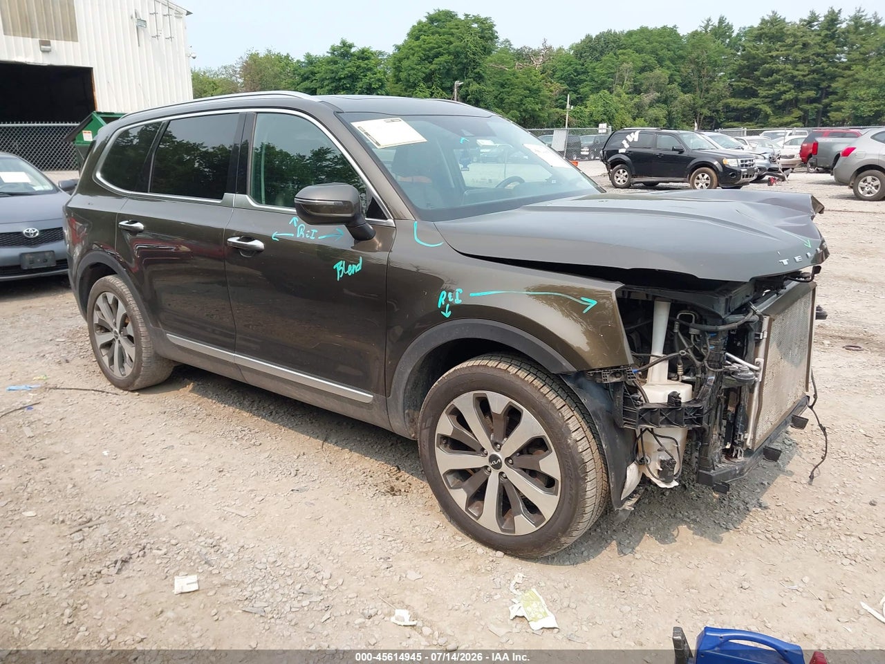 5XYP6DHC5NG****** · 2022 KIA TELLURIDE S