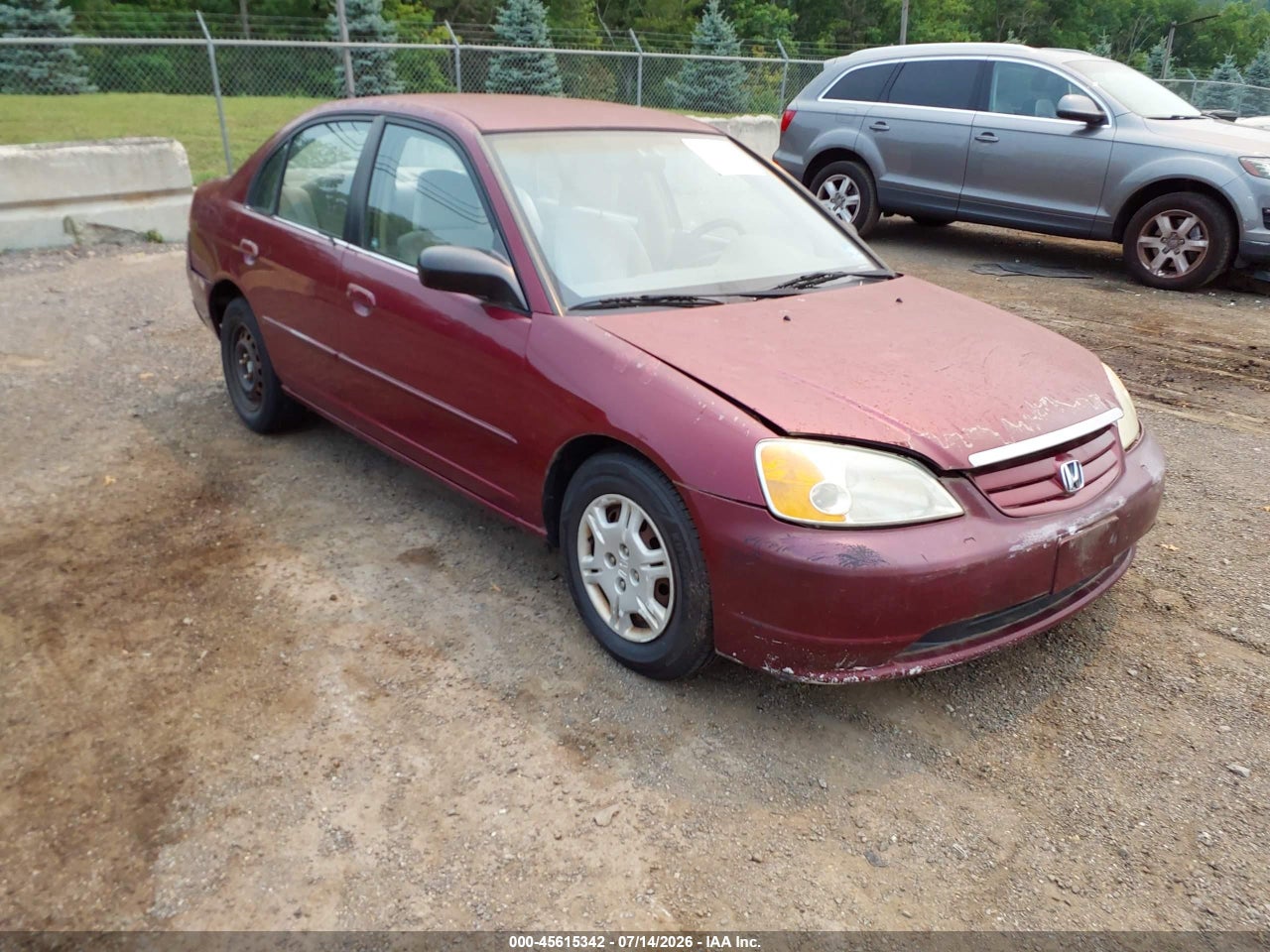 2HGES16552H****** · 2002 HONDA CIVIC LX
