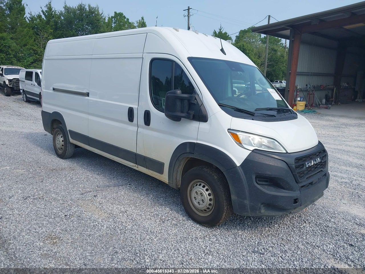 3C6LRVDG3PE****** · 2023 RAM PROMASTER 2500 HIGH ROOF 159 WB