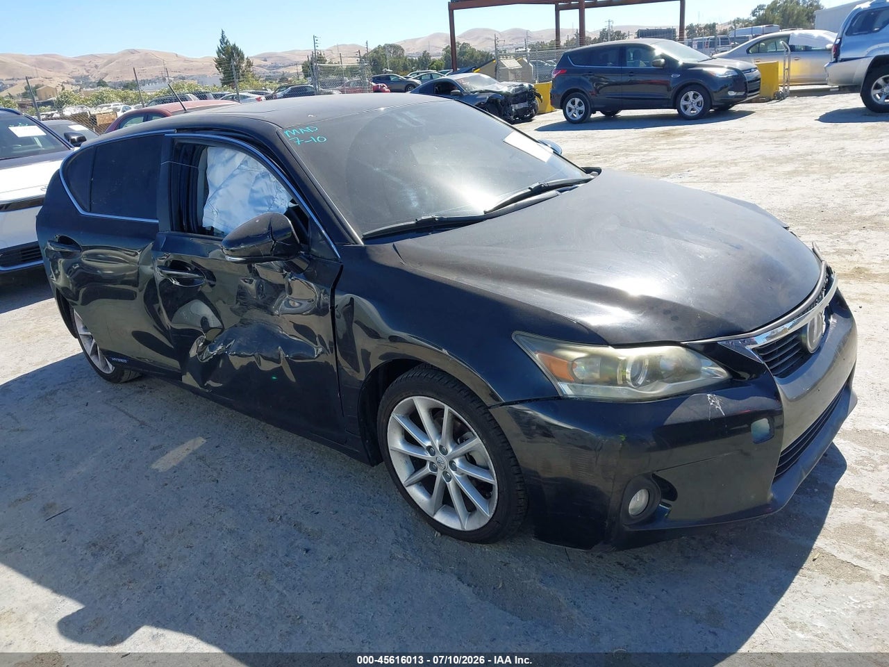 JTHKD5BH7C2****** · 2012 LEXUS CT 200H PREMIUM