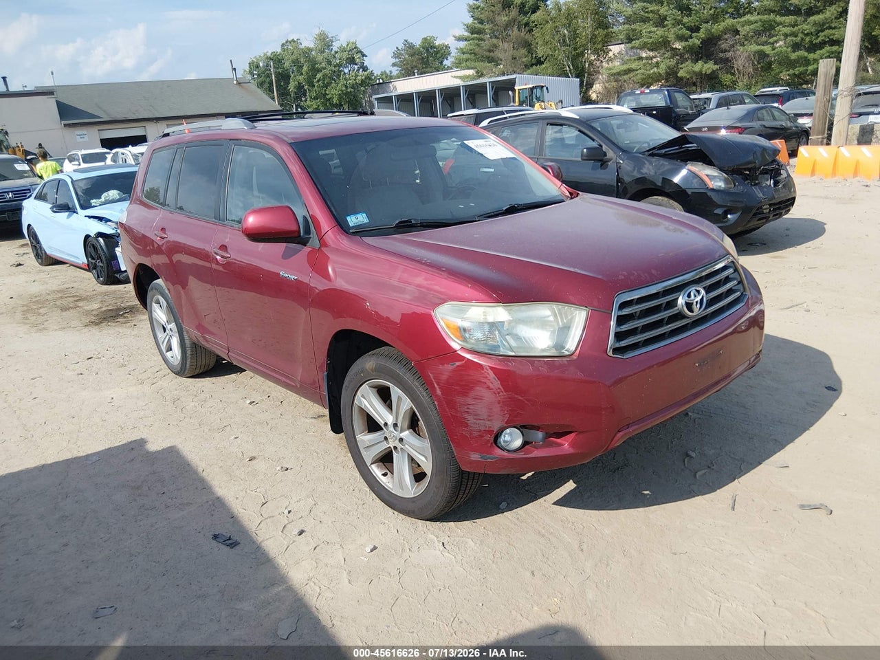 JTEES43A382****** · 2008 TOYOTA HIGHLANDER SPORT