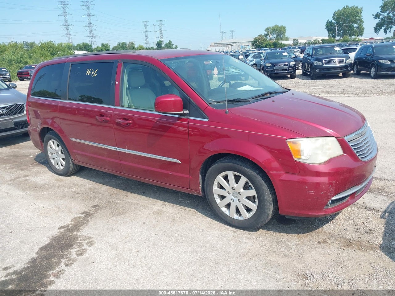 2C4RC1BG2DR****** · 2013 CHRYSLER TOWN &amp; COUNTRY TOURING