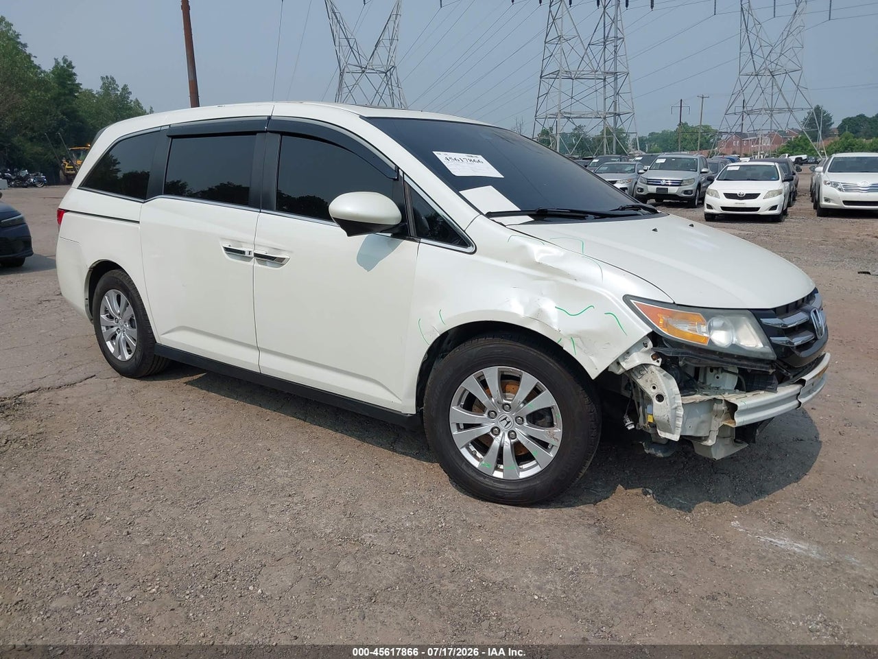5FNRL5H63EB****** · 2014 HONDA ODYSSEY EX-L