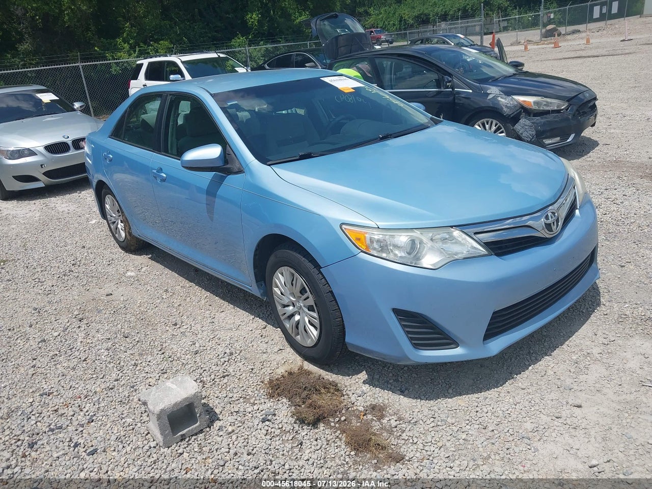 4T1BF1FK8CU****** · 2012 TOYOTA CAMRY LE