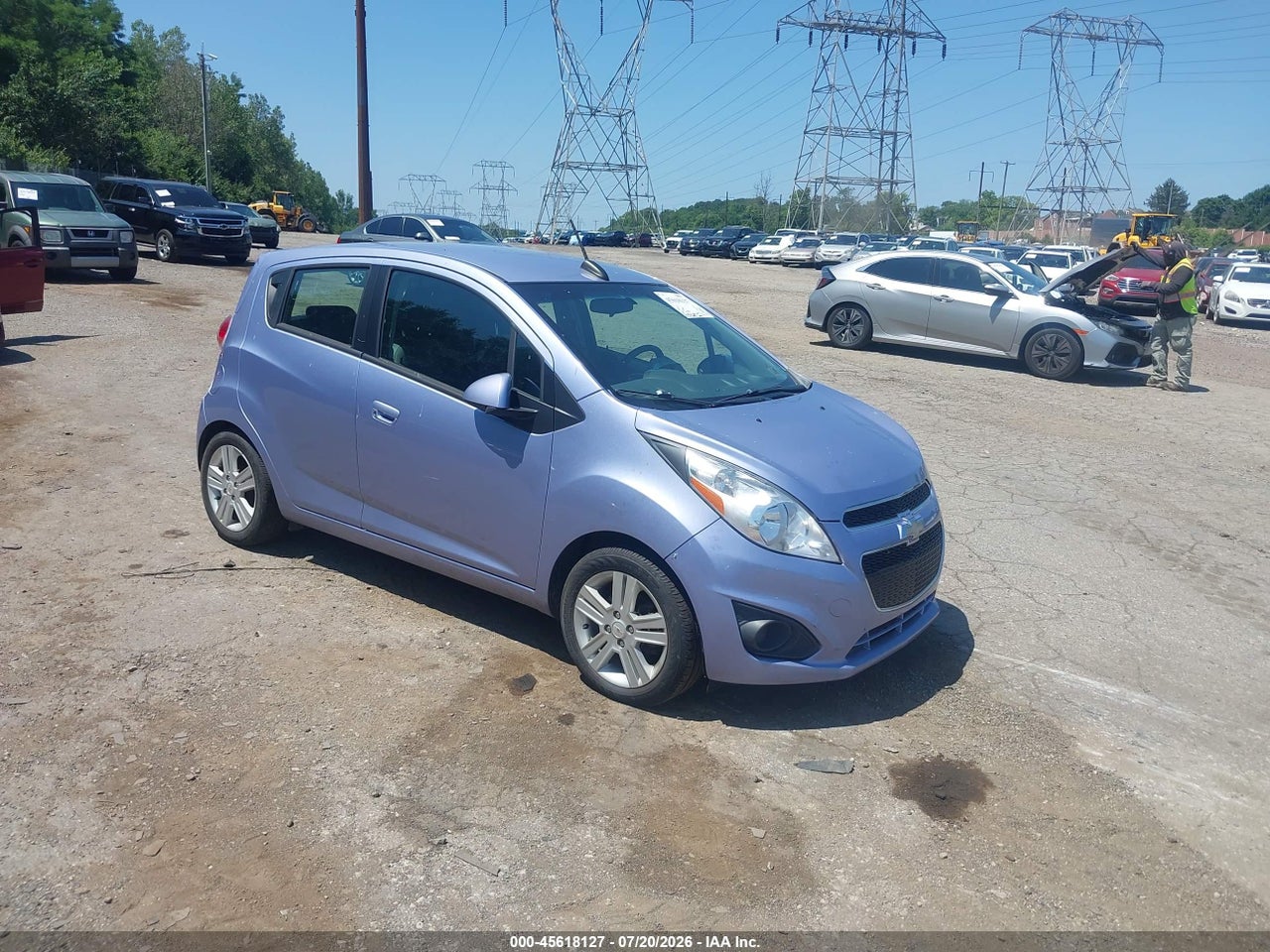 KL8CB6S91FC****** · 2015 CHEVROLET SPARK LS CVT