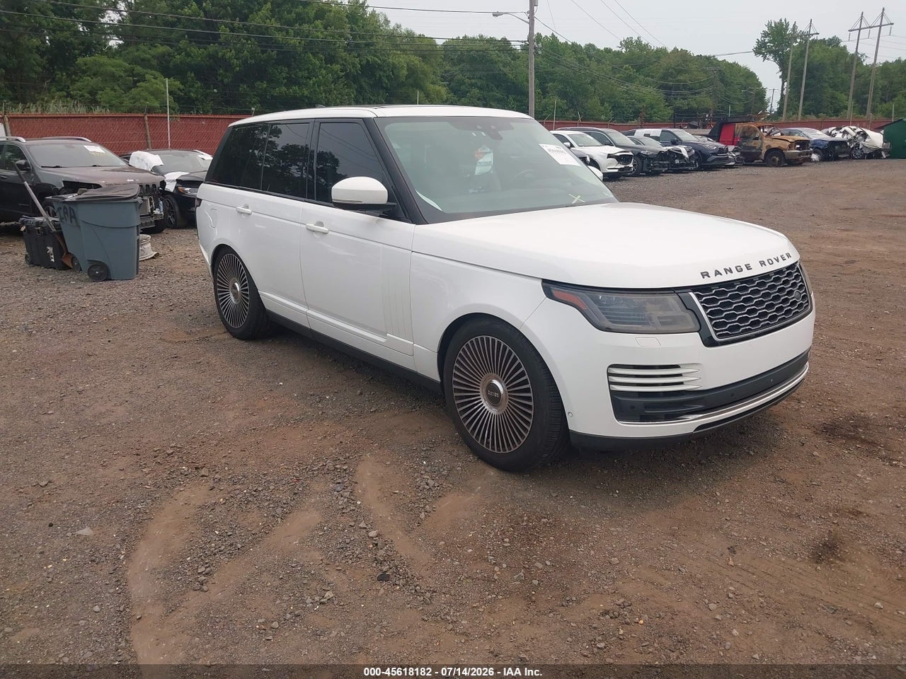SALGS2RE3JA****** · 2018 LAND ROVER RANGE ROVER 5.0L V8 SUPERCHARGED