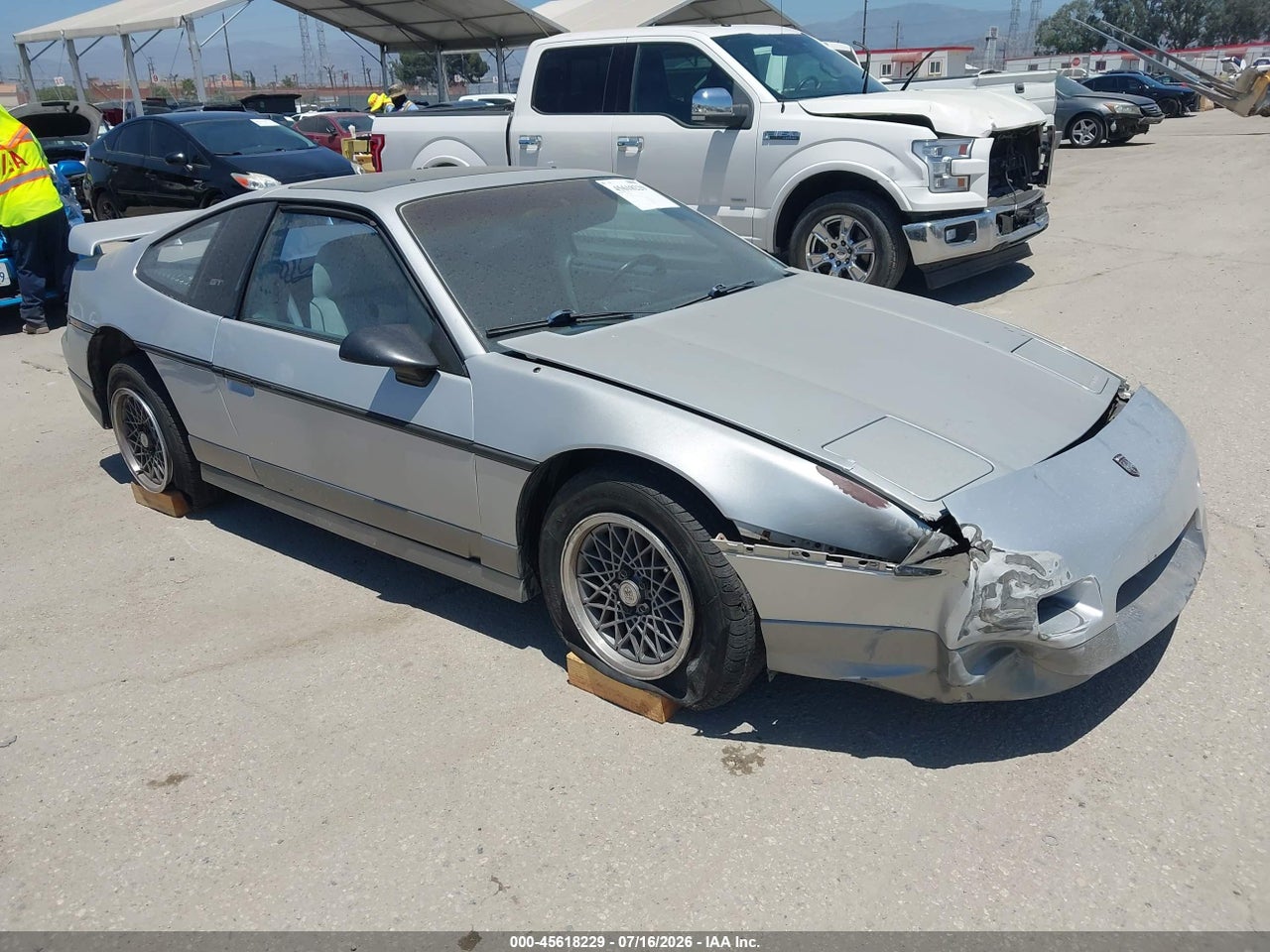 1G2PG1190HP****** · 1987 PONTIAC FIERO GT