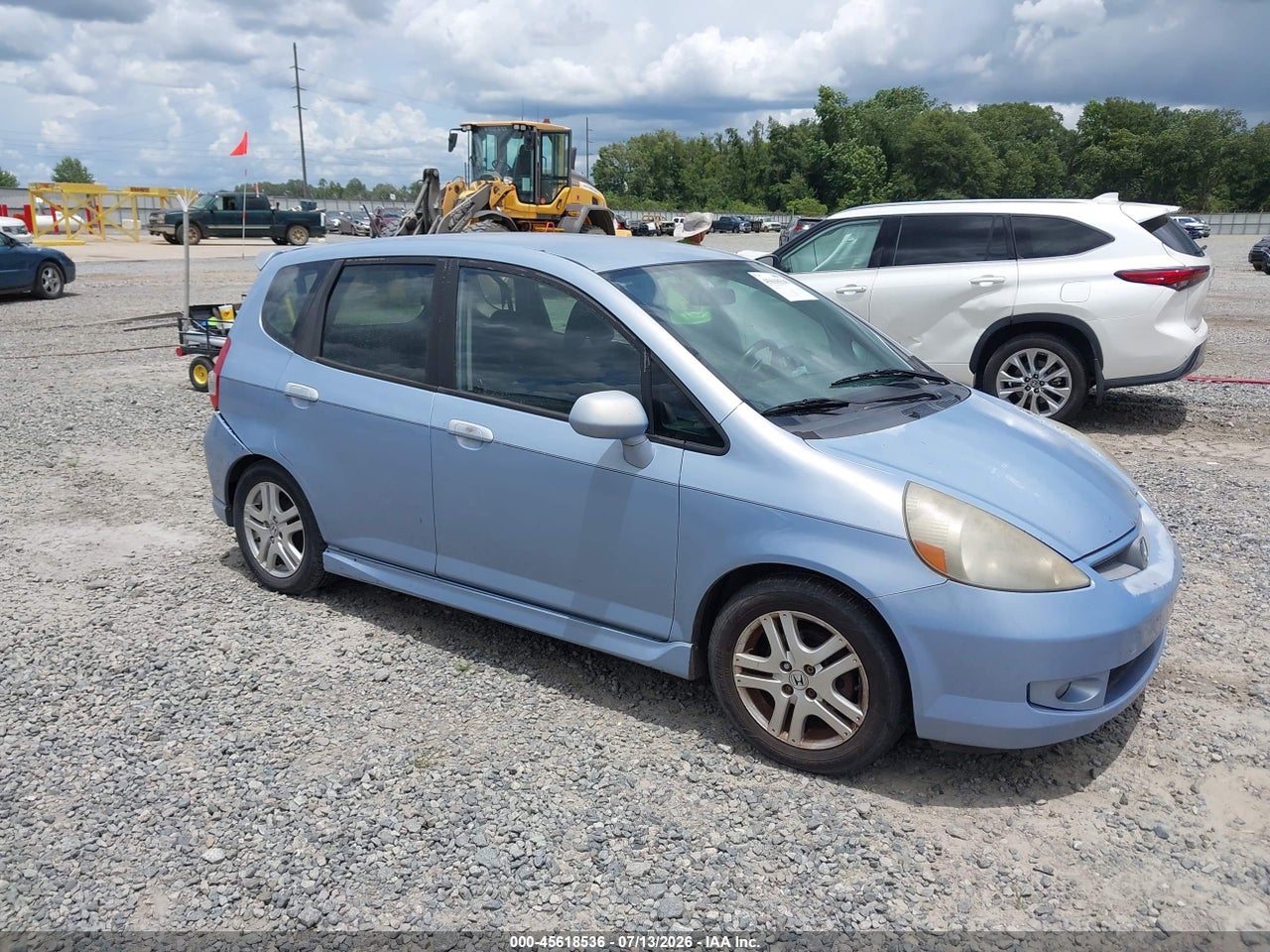 JHMGD38608S****** · 2008 HONDA FIT SPORT