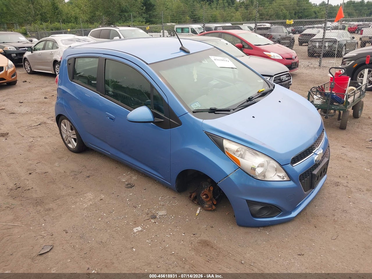 KL8CD6S99DC****** · 2013 CHEVROLET SPARK 1LT AUTO