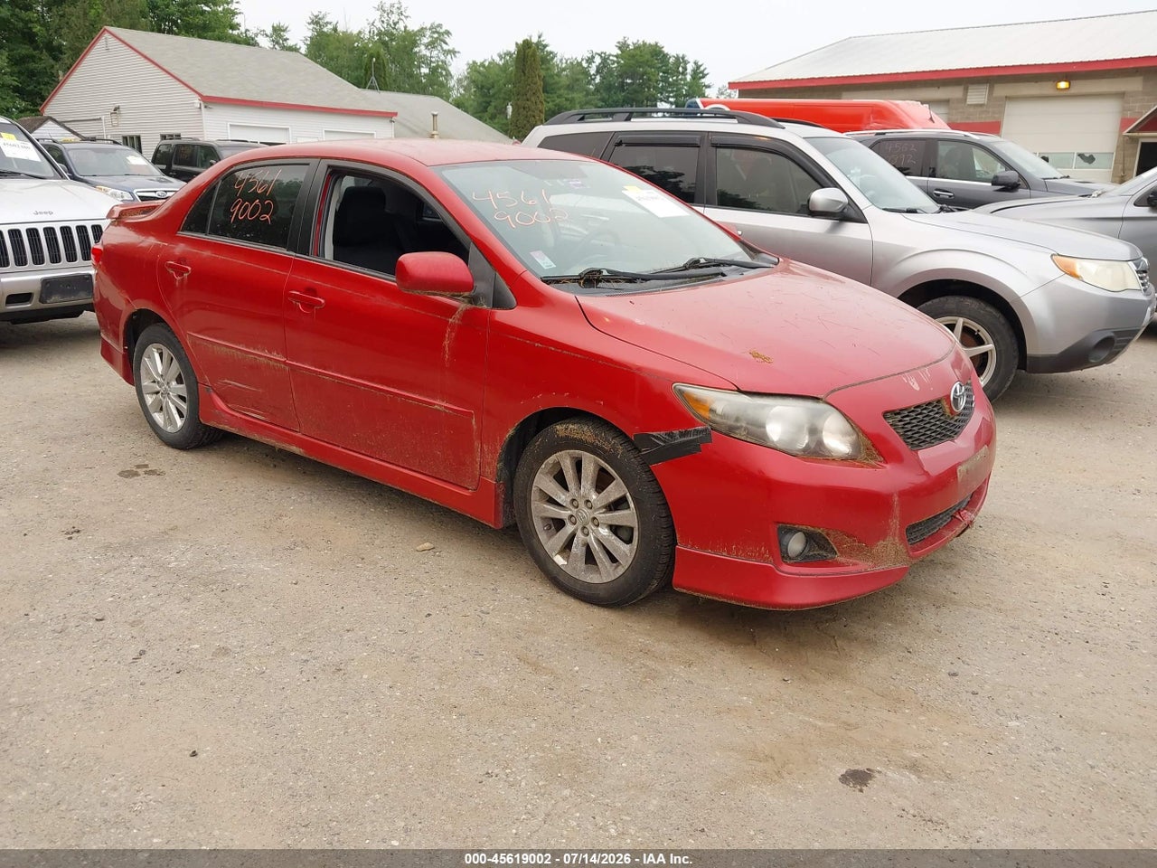 1NXBU40E39Z****** · 2009 TOYOTA COROLLA S