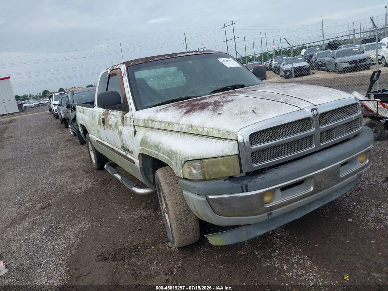 1B7HC13Y91J****** · 2001 DODGE RAM 1500 ST