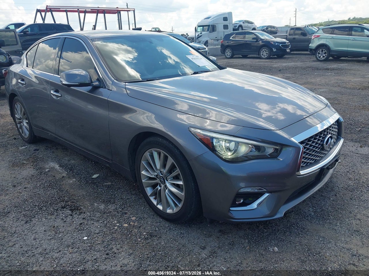JN1EV7BR5MM****** · 2021 INFINITI Q50 LUXE AWD
