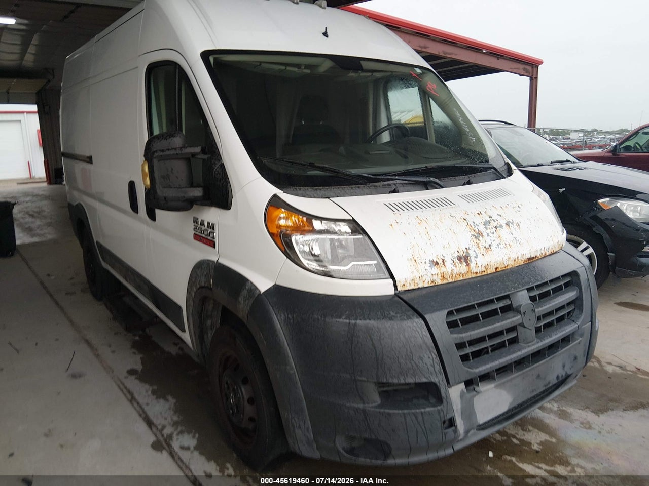 3C6TRVCG1HE****** · 2017 RAM PROMASTER 2500 HIGH ROOF 136 WB