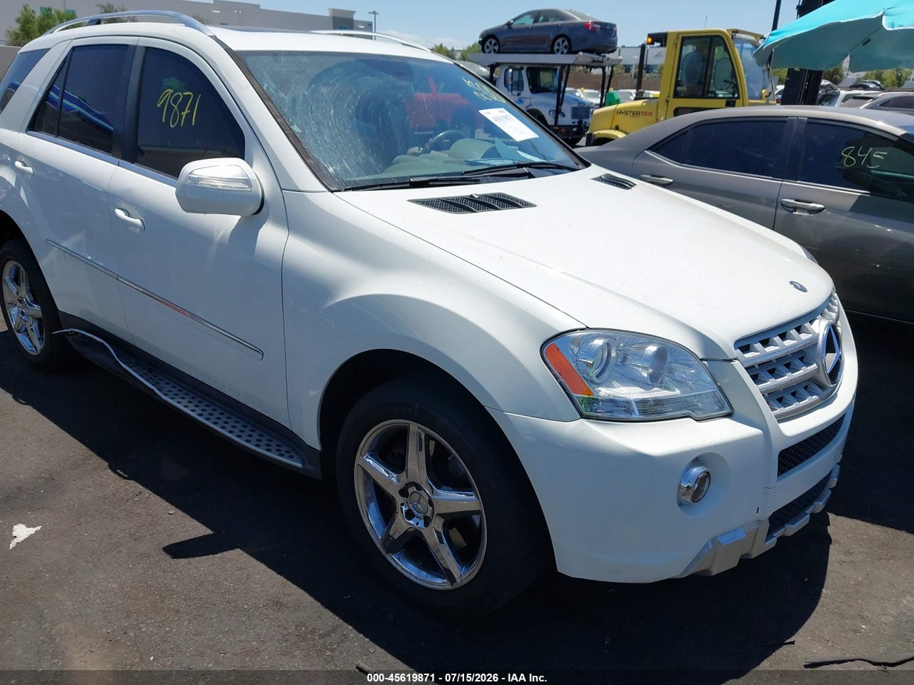 4JGBB72E19A****** · 2009 MERCEDES-BENZ ML 550 4MATIC