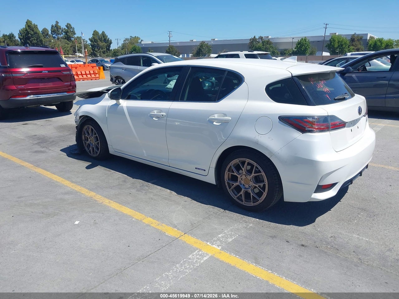 2016 LEXUS CT 200H · 3/4