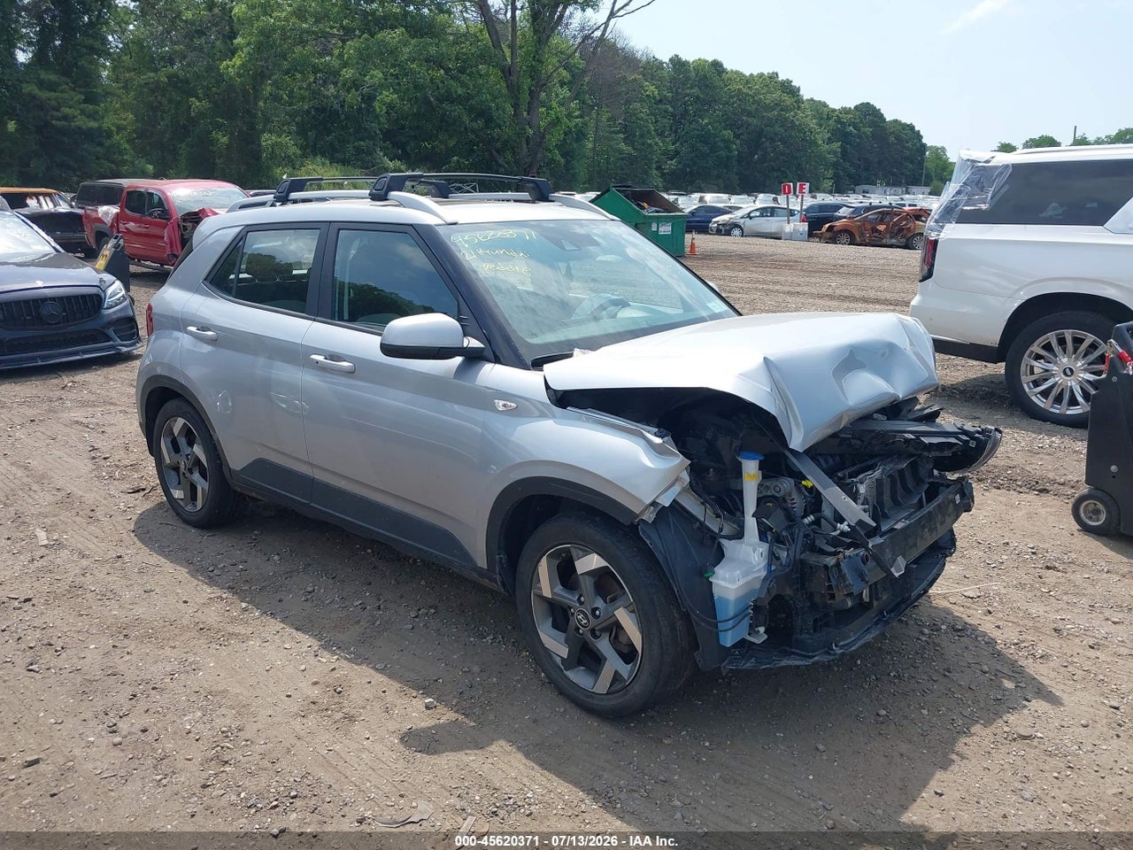 KMHRC8A37MU****** · 2021 HYUNDAI VENUE SEL