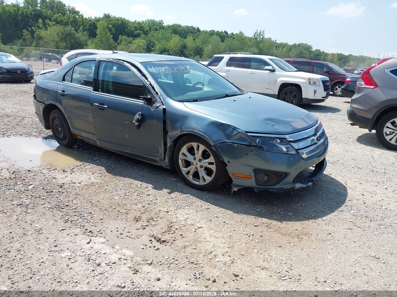 3FAHP0HA8CR****** · 2012 FORD FUSION SE