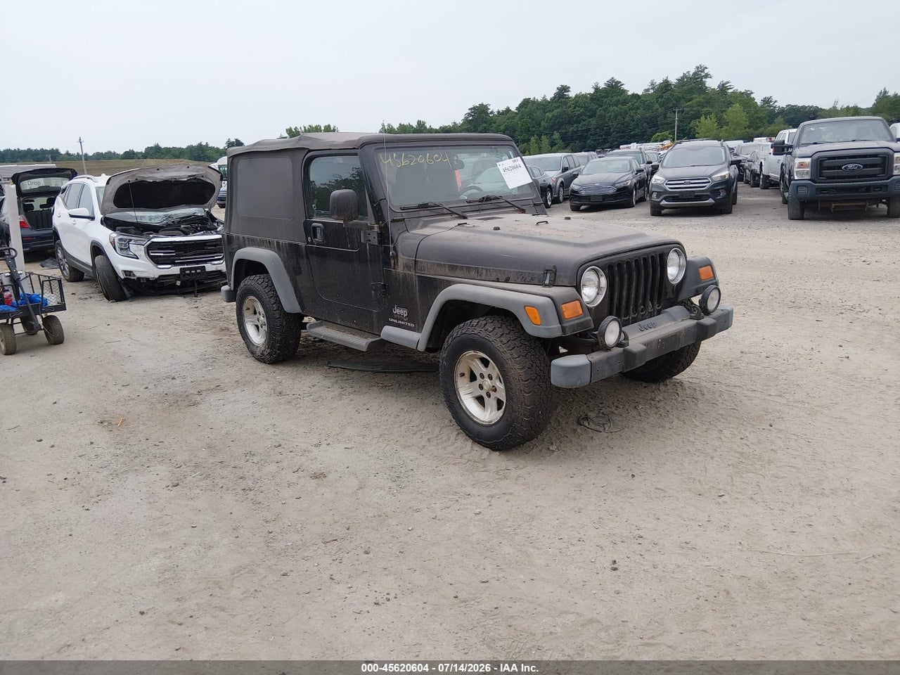 1J4FA49S84P****** · 2004 JEEP WRANGLER UNLIMITED