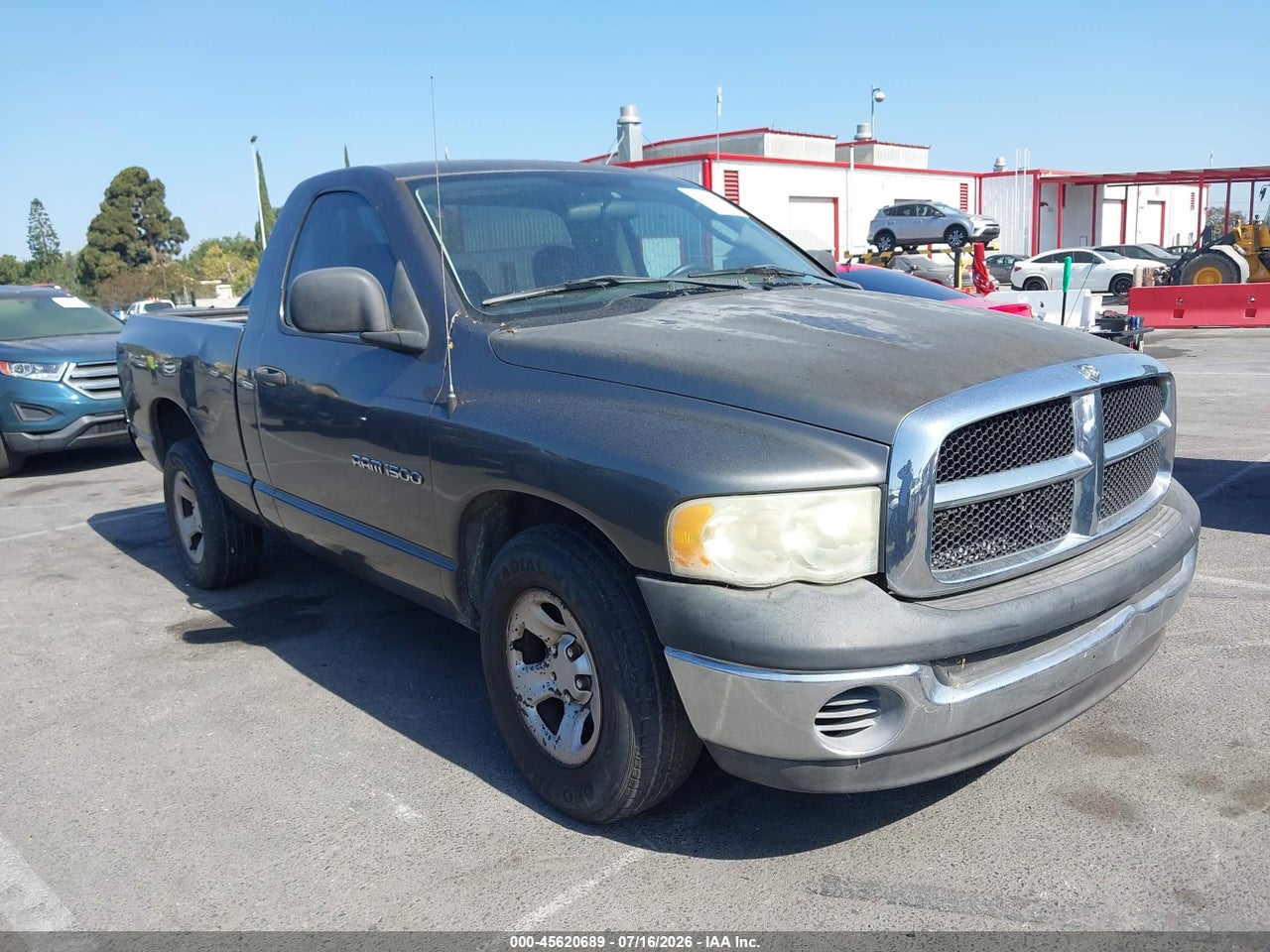 1D7HA16N63J****** · 2003 DODGE RAM 1500 SLT/LARAMIE/ST