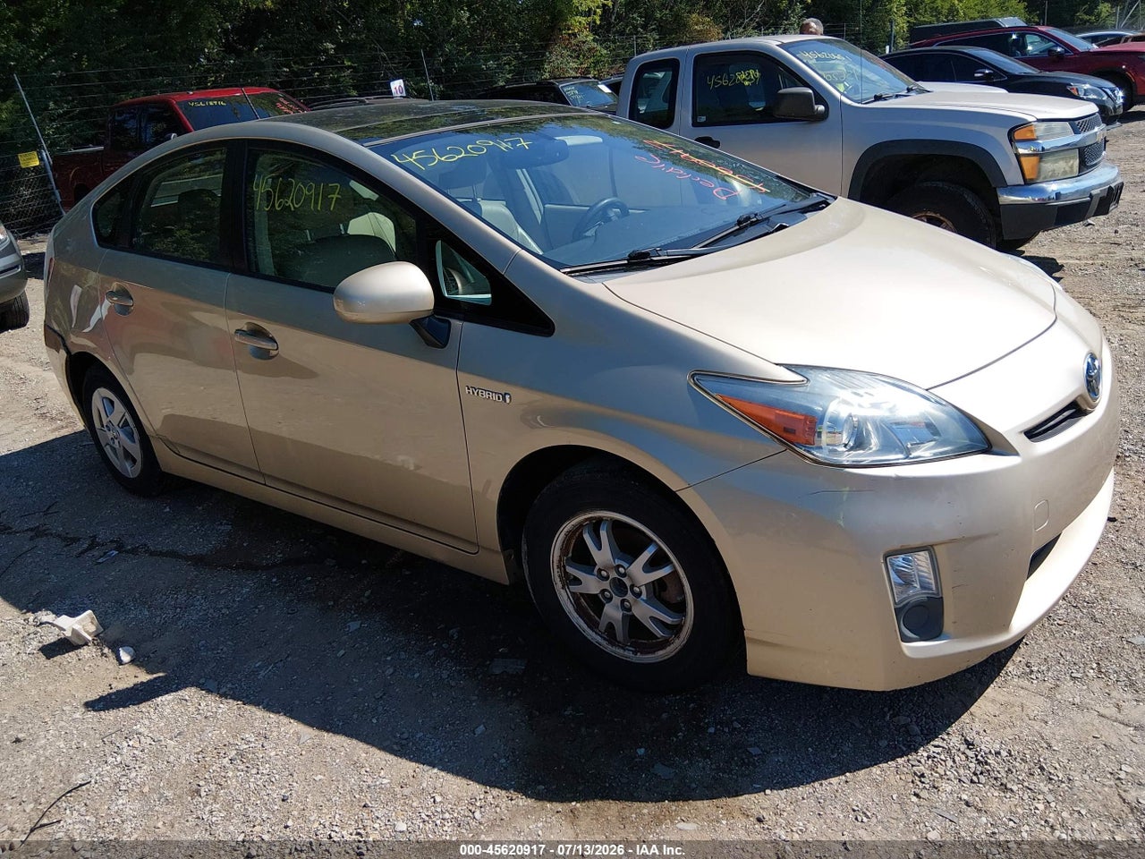 JTDKN3DU8B0****** · 2011 TOYOTA PRIUS FOUR