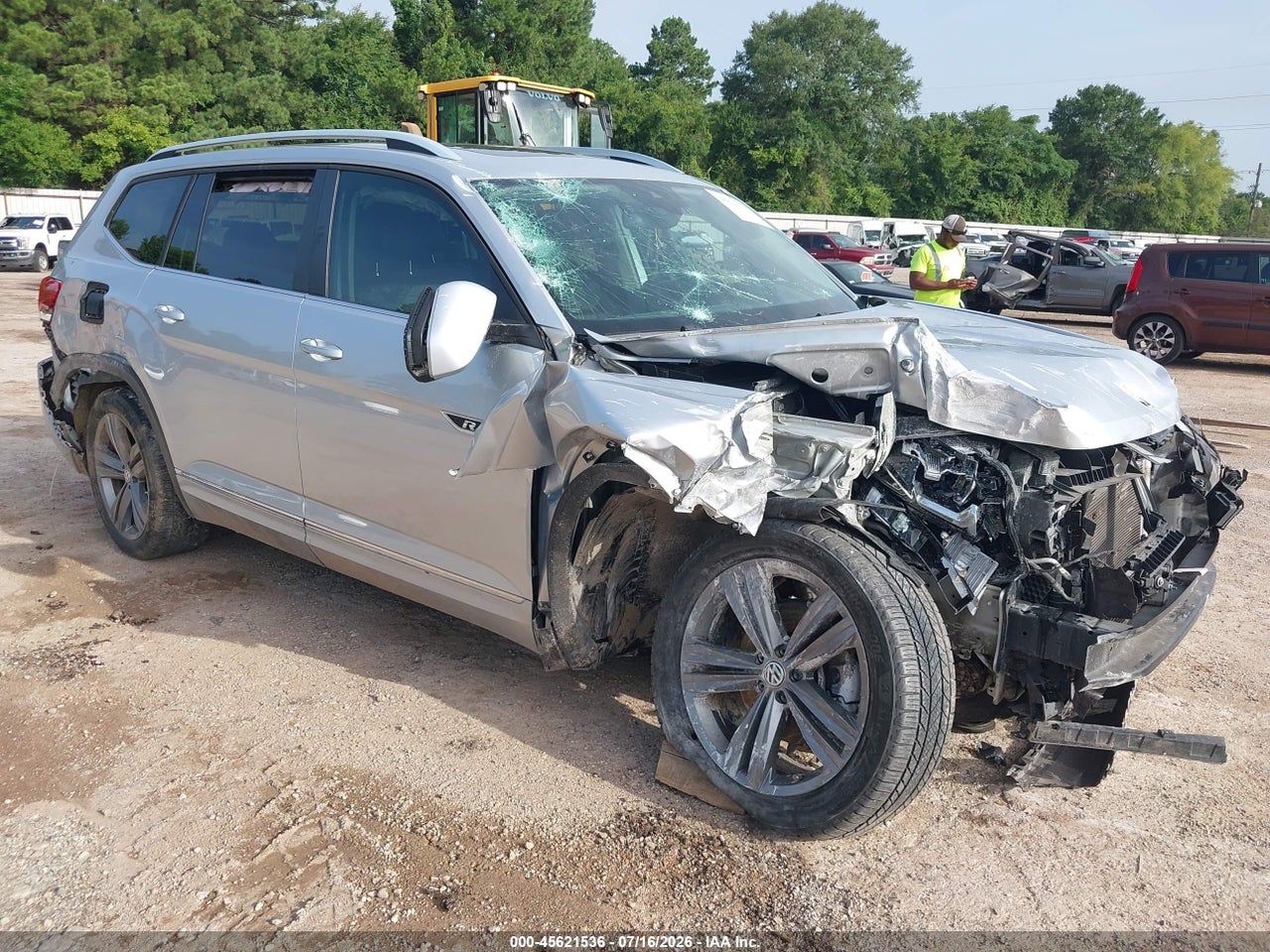 1V2SR2CA0KC****** · 2019 VOLKSWAGEN ATLAS 3.6L V6 SEL R-LINE