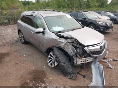 5FRYD4H48GB****** · 2016 ACURA MDX TECHNOLOGY   ACURAWATCH PLUS PACKAGES/TECHNOLOGY PACKAGE