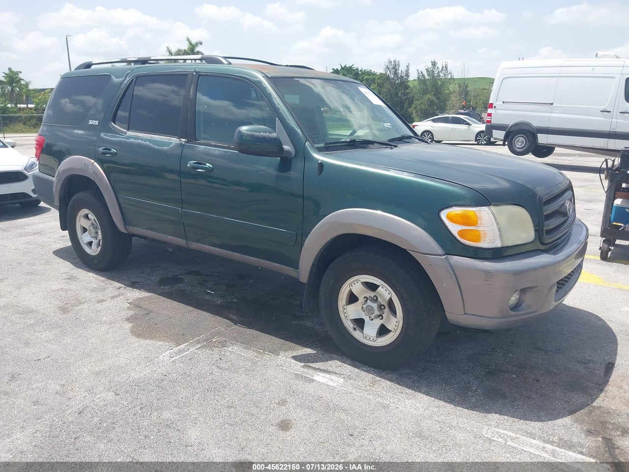 5TDZT34AX2S****** · 2002 TOYOTA SEQUOIA SR5 V8