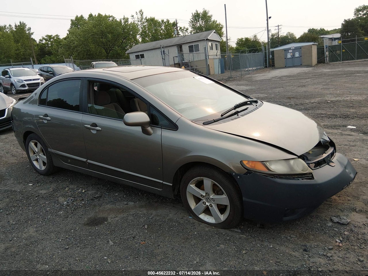 1HGFA168X7L****** · 2007 HONDA CIVIC EX
