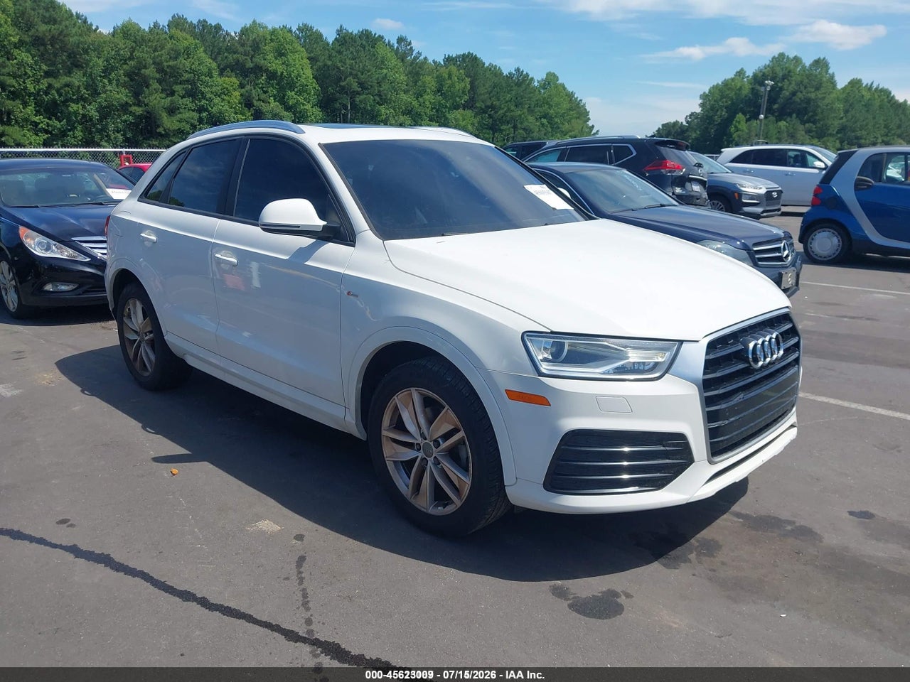 WA1BCCFS8JR****** · 2018 AUDI Q3 2.0T PREMIUM/2.0T SPORT PREMIUM