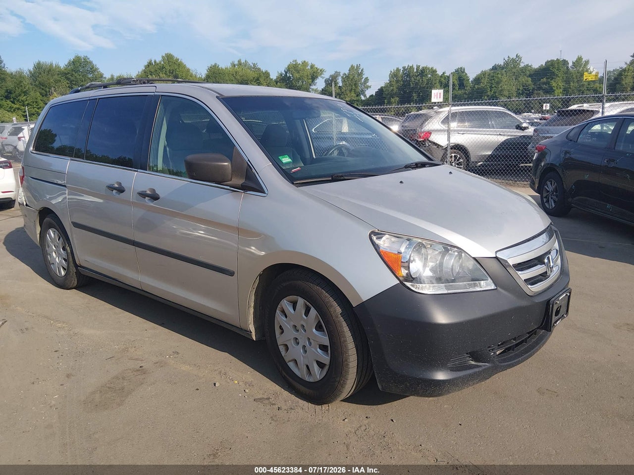 5FNRL382X7B****** · 2007 HONDA ODYSSEY LX