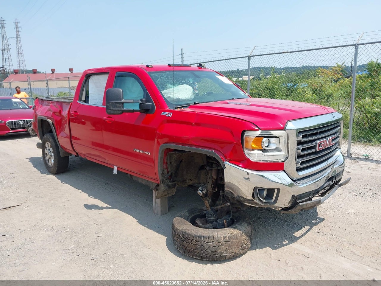 1GT12YE84FF****** · 2015 GMC SIERRA 2500HD SLE