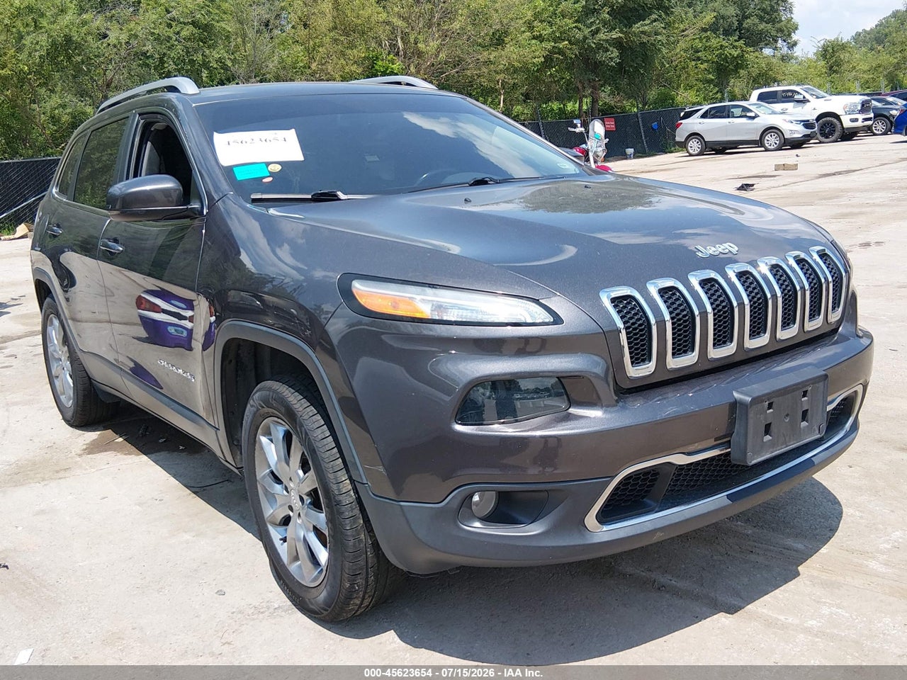 1C4PJLDBXJD****** · 2018 JEEP CHEROKEE LIMITED FWD
