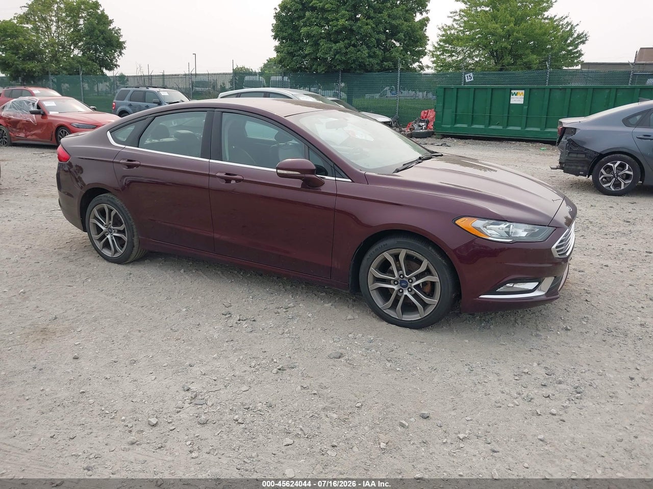3FA6P0T91HR****** · 2017 FORD FUSION SE