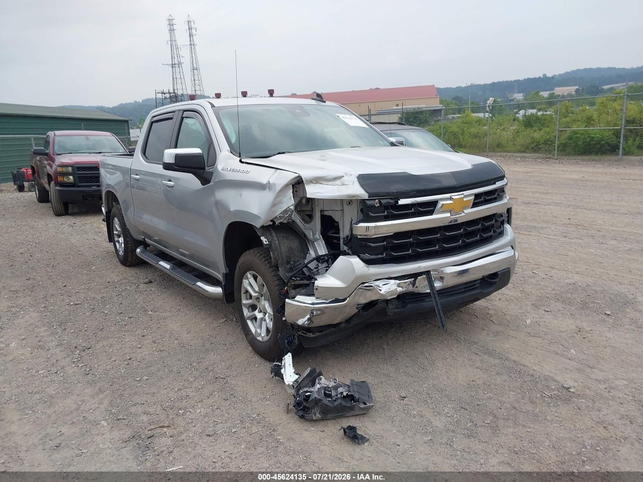 1GCUDDED4NZ****** · 2022 CHEVROLET SILVERADO 1500 4WD  STANDARD BED LT