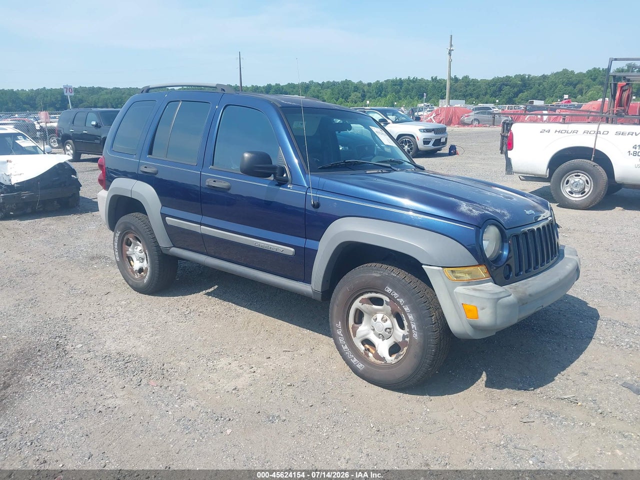 1J4GL48K26W****** · 2006 JEEP LIBERTY SPORT