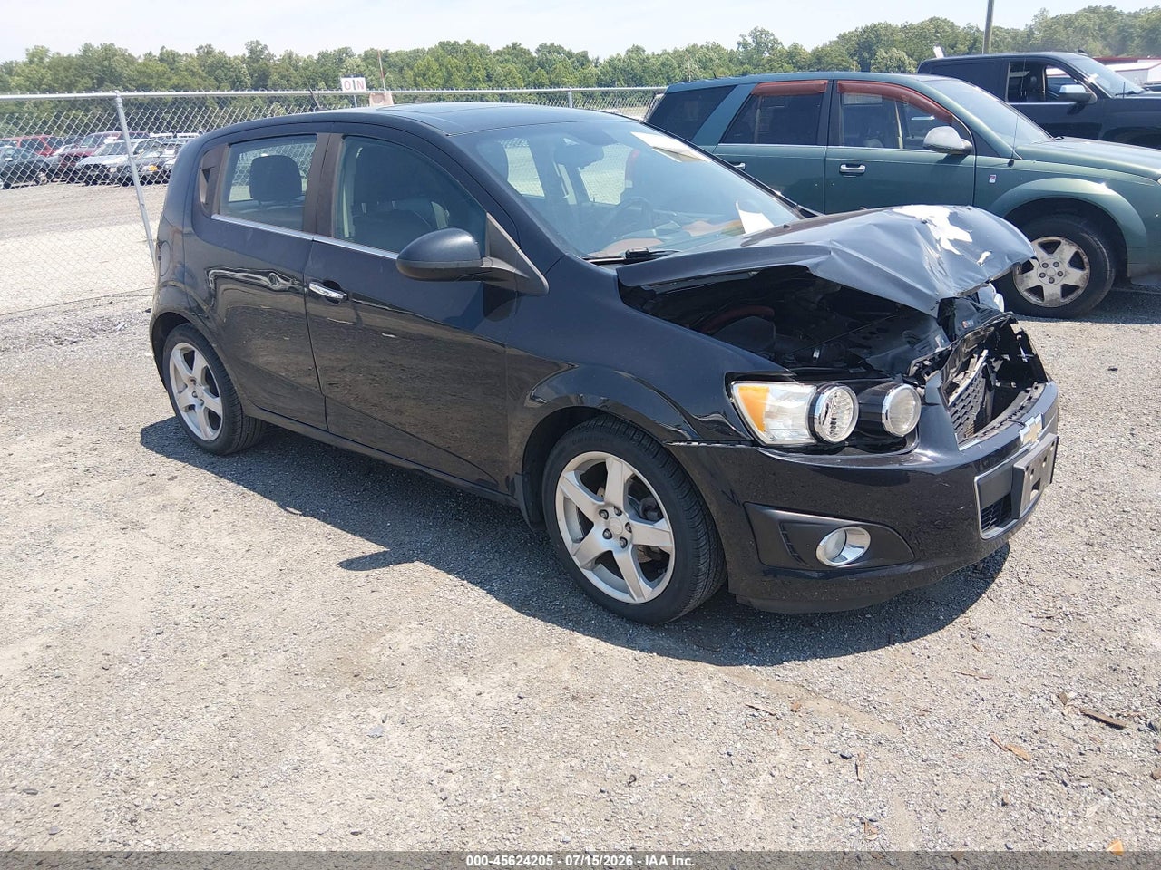 1G1JE6SB6D4****** · 2013 CHEVROLET SONIC LTZ AUTO