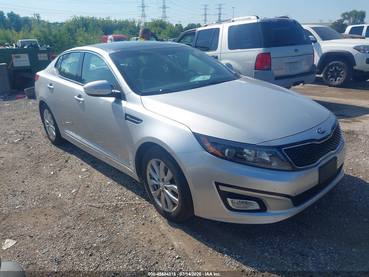 5XXGN4A72EG****** · 2014 KIA OPTIMA EX
