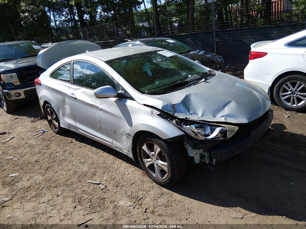 KMHDH6AE4DU****** · 2013 HYUNDAI ELANTRA GS