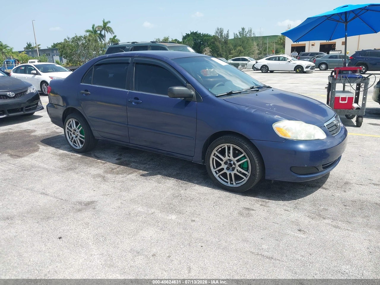 1NXBR32E85Z****** · 2005 TOYOTA COROLLA LE