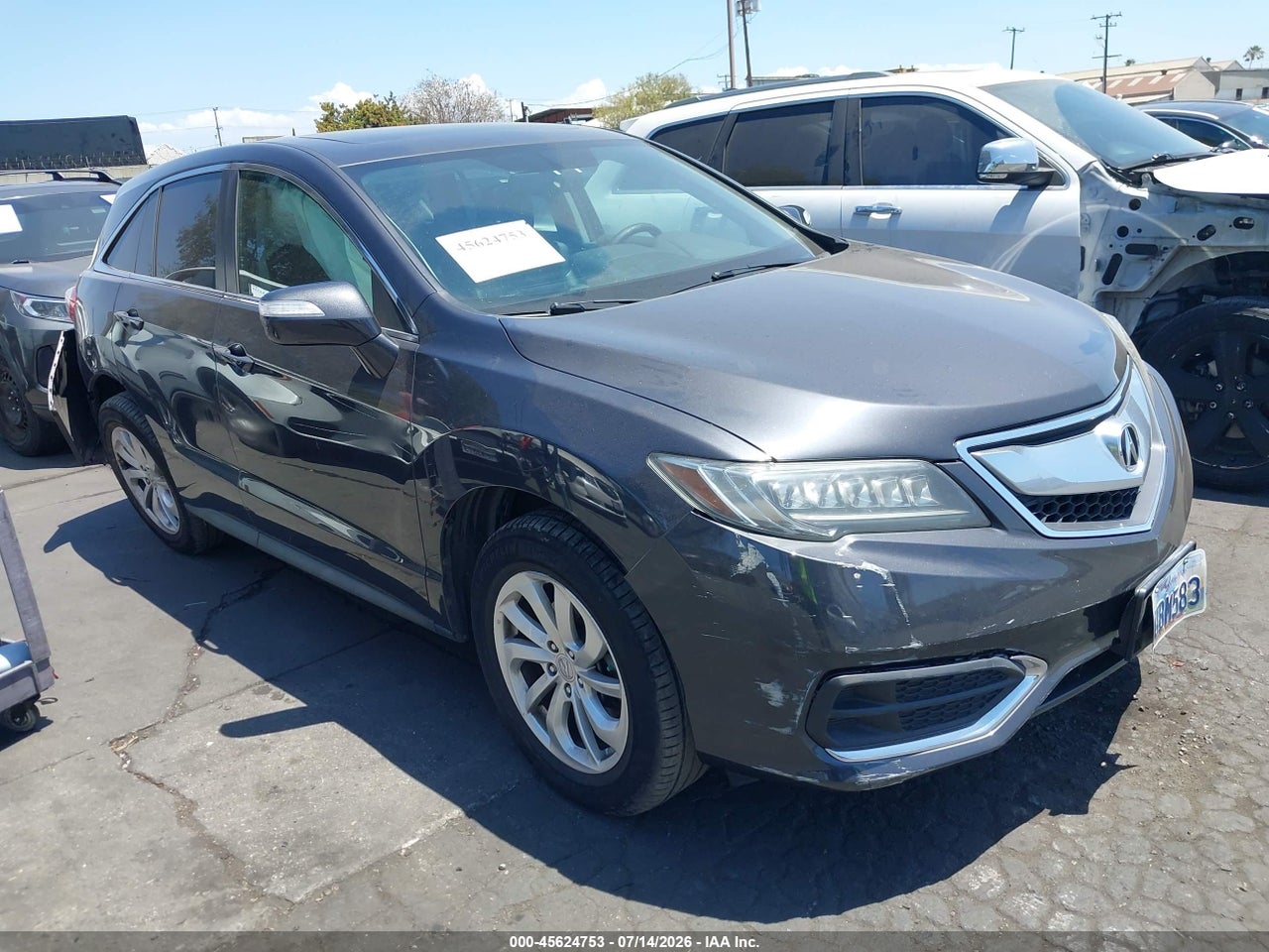 5J8TB3H50GL****** · 2016 ACURA RDX TECHNOLOGY   ACURAWATCH PLUS PACKAGES/TECHNOLOGY PACKAGE