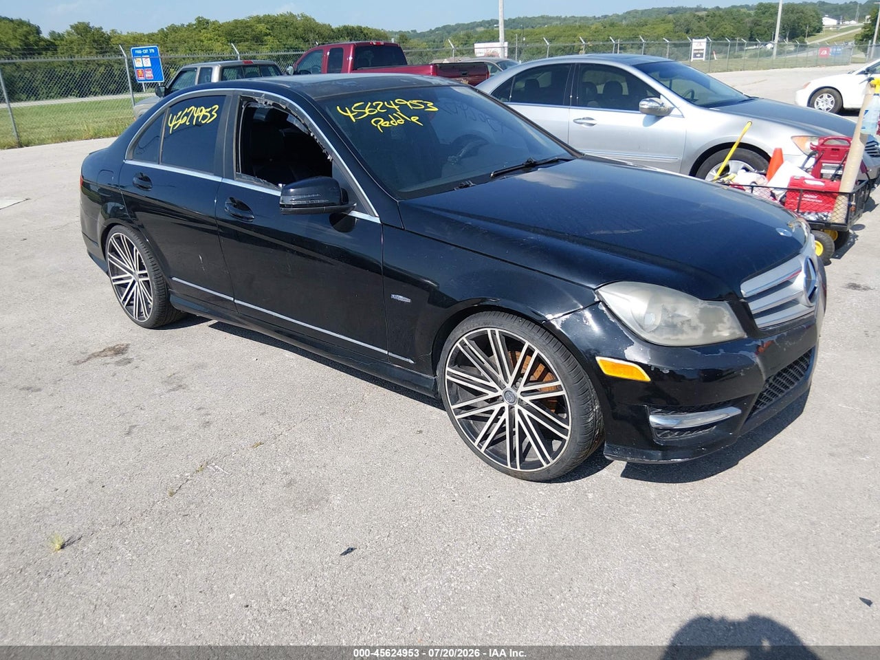 WDDGF4HB1CR****** · 2012 MERCEDES-BENZ C 250 SPORT