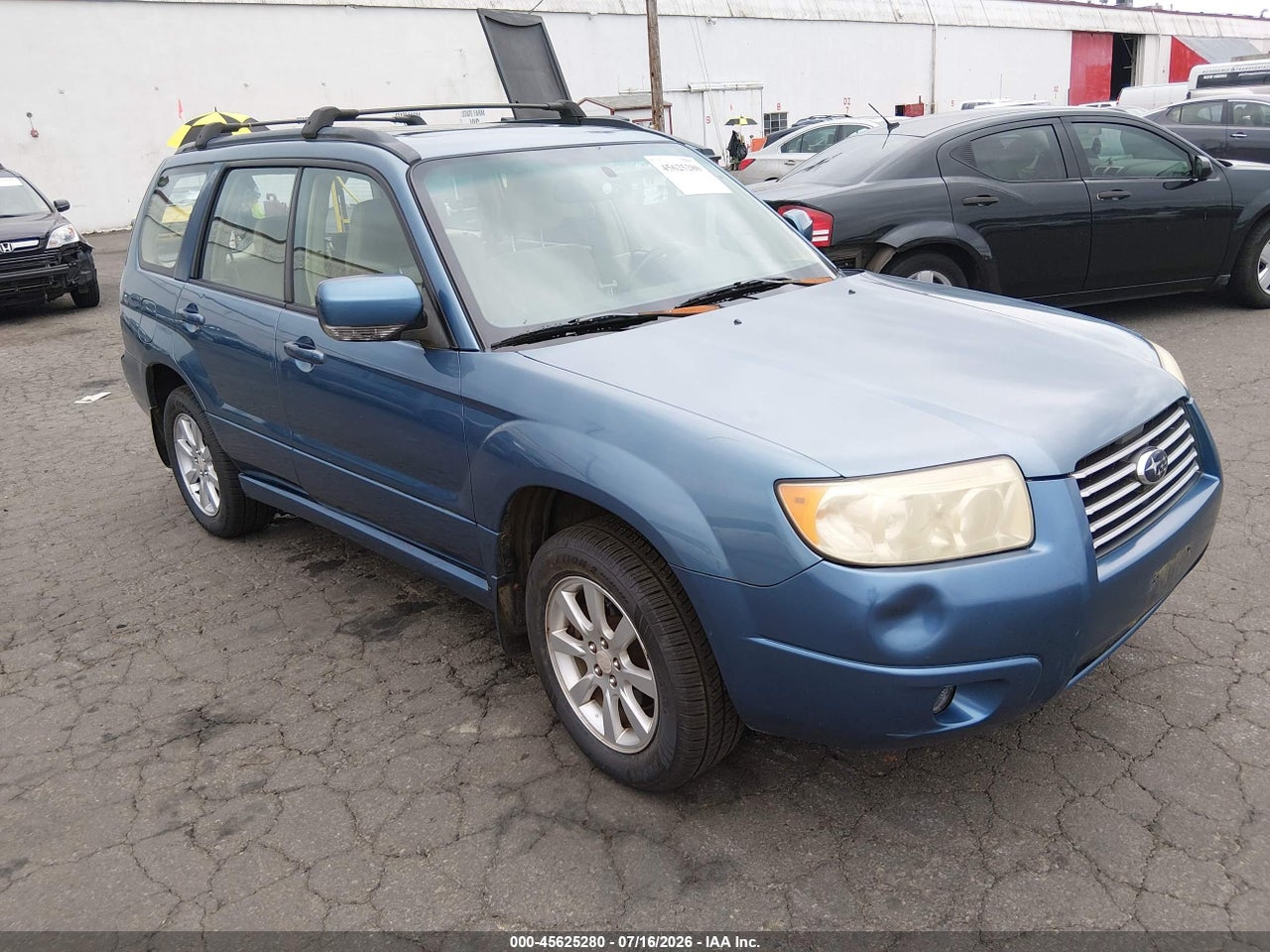 JF1SG65677H****** · 2007 SUBARU FORESTER 2.5X