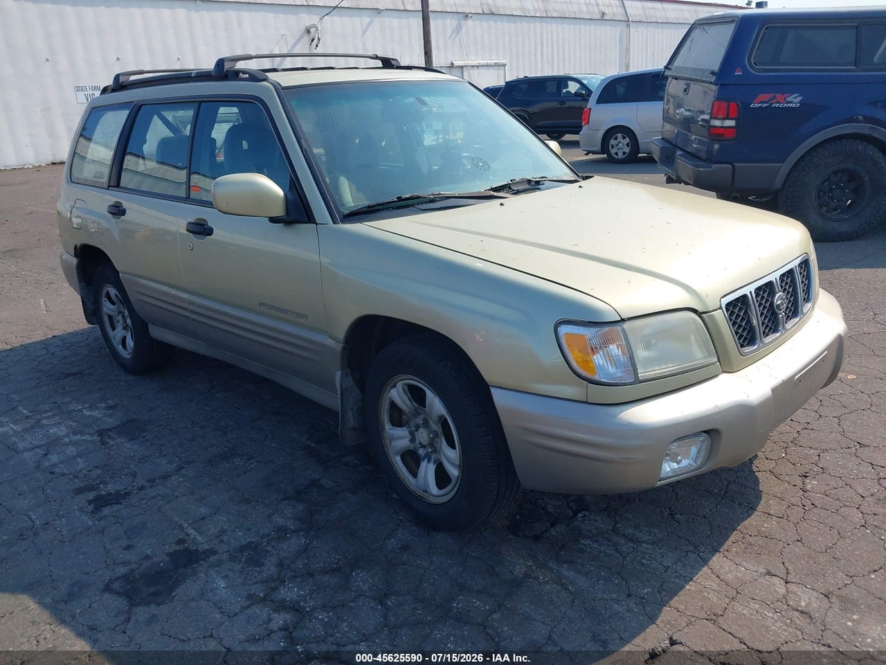JF1SF65521H****** · 2001 SUBARU FORESTER S