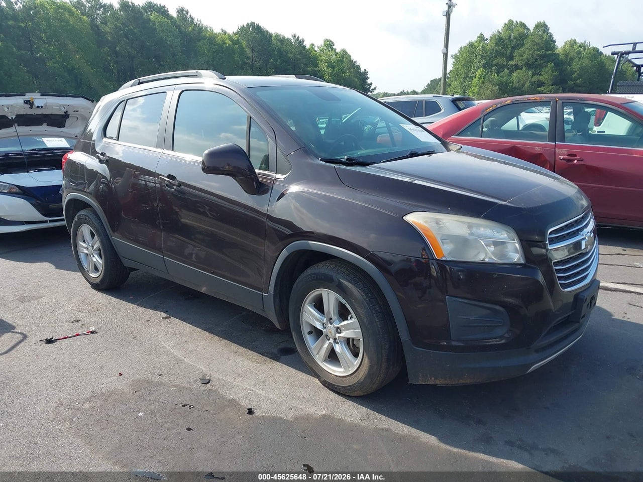 KL7CJLSB9FB****** · 2015 CHEVROLET TRAX LT