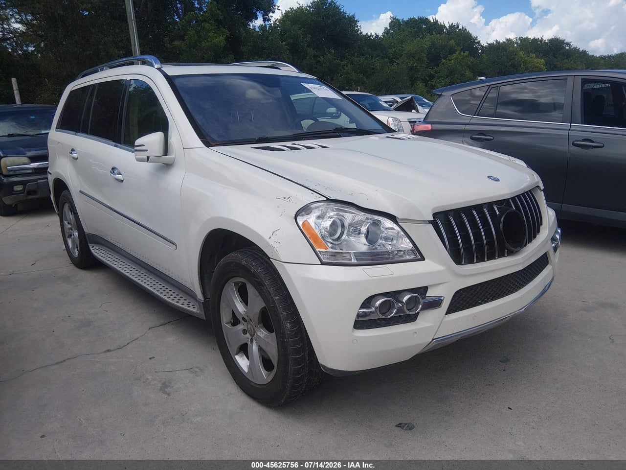 4JGBF7BE9BA****** · 2011 MERCEDES-BENZ GL 450 4MATIC