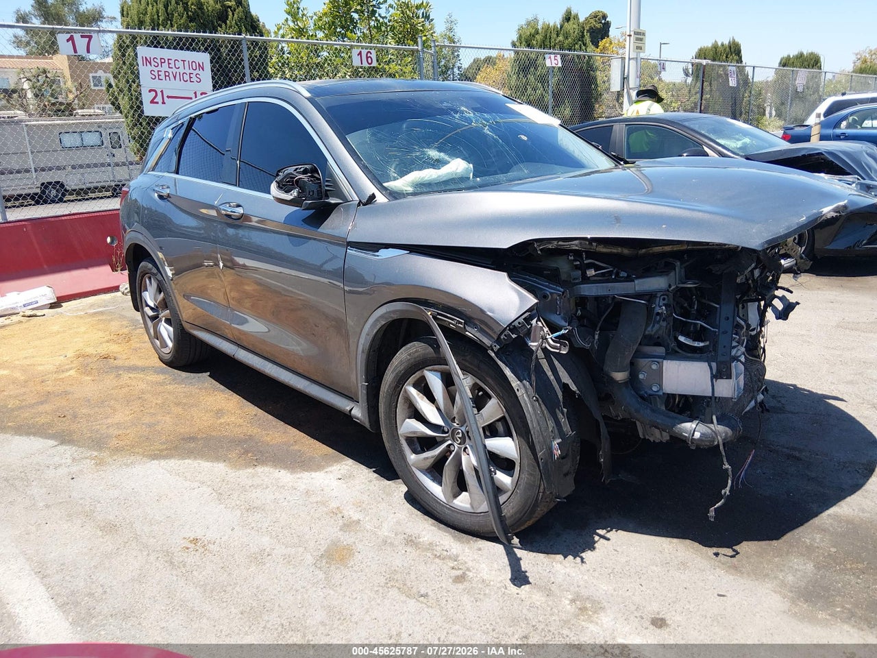 3PCAJ5BB0MF****** · 2021 INFINITI QX50 LUXE AWD