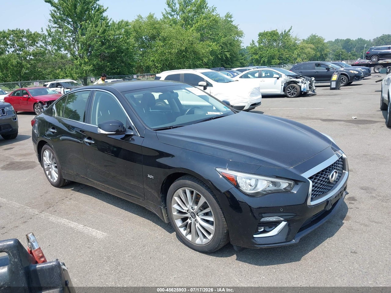 JN1EV7AR5KM****** · 2019 INFINITI Q50 3.0T LUXE