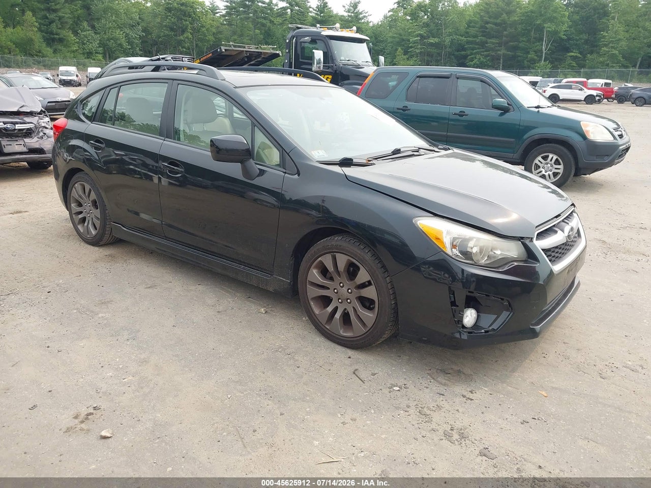 JF1GPAU65CH****** · 2012 SUBARU IMPREZA 2.0I SPORT LIMITED