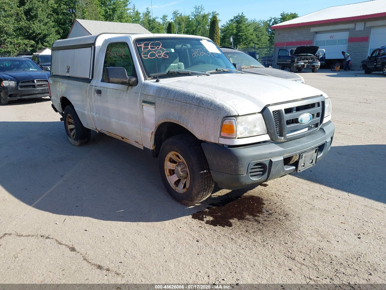 1FTYR10U58P****** · 2008 FORD RANGER XL