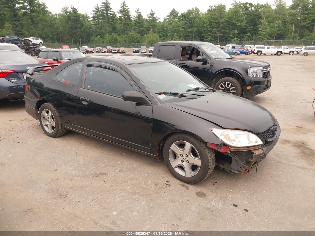 1HGEM21944L****** · 2004 HONDA CIVIC EX